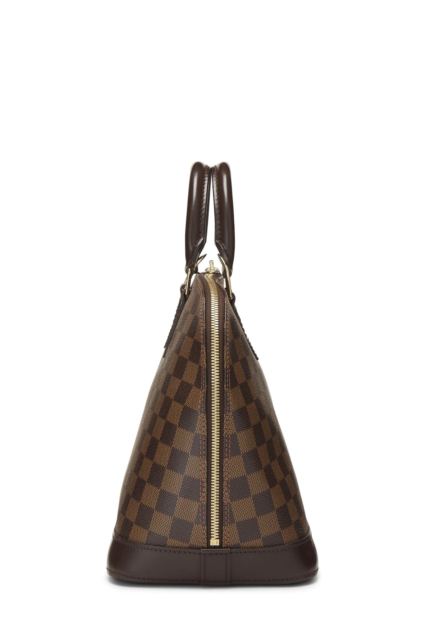 Louis Vuitton, Pre-Loved Damier Ebene Alma PM, Brown