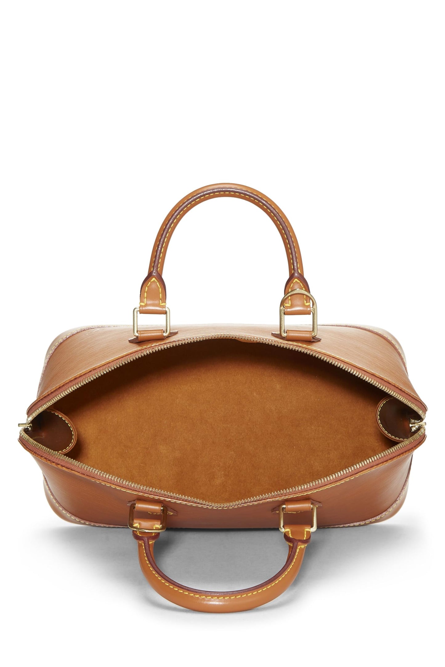 Louis Vuitton, Cannelle Epi Alma PM d'occasion, marron