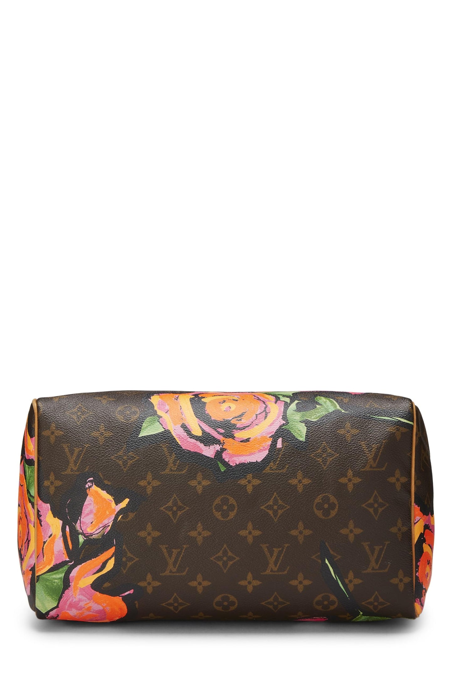 Louis Vuitton, Pre-Loved Stephen Sprouse x Louis Vuitton Monogram Roses Speedy 30, Brown