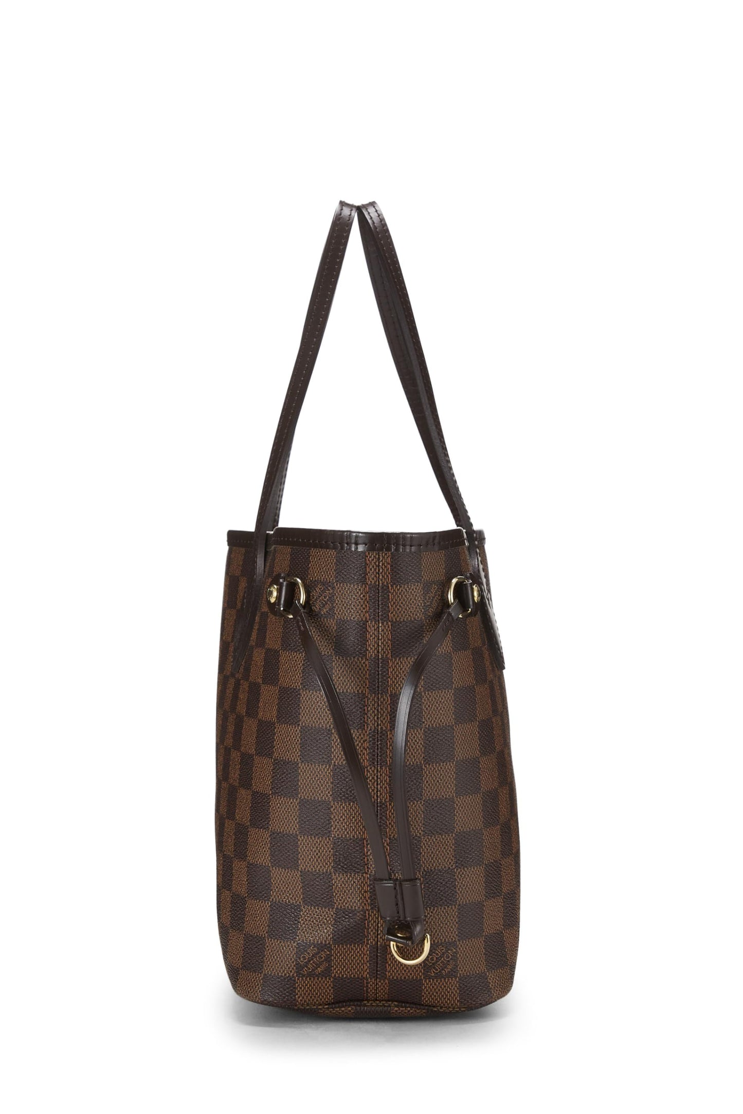 Louis Vuitton, Damier Ebene Neverfull PM pre-amado, Marrón