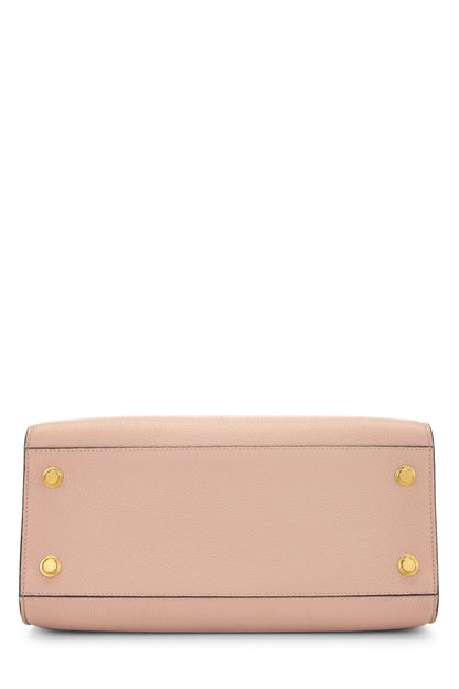 Louis Vuitton, City Steamer MM en cuir de veau bicolore rose et noir d'occasion, rose