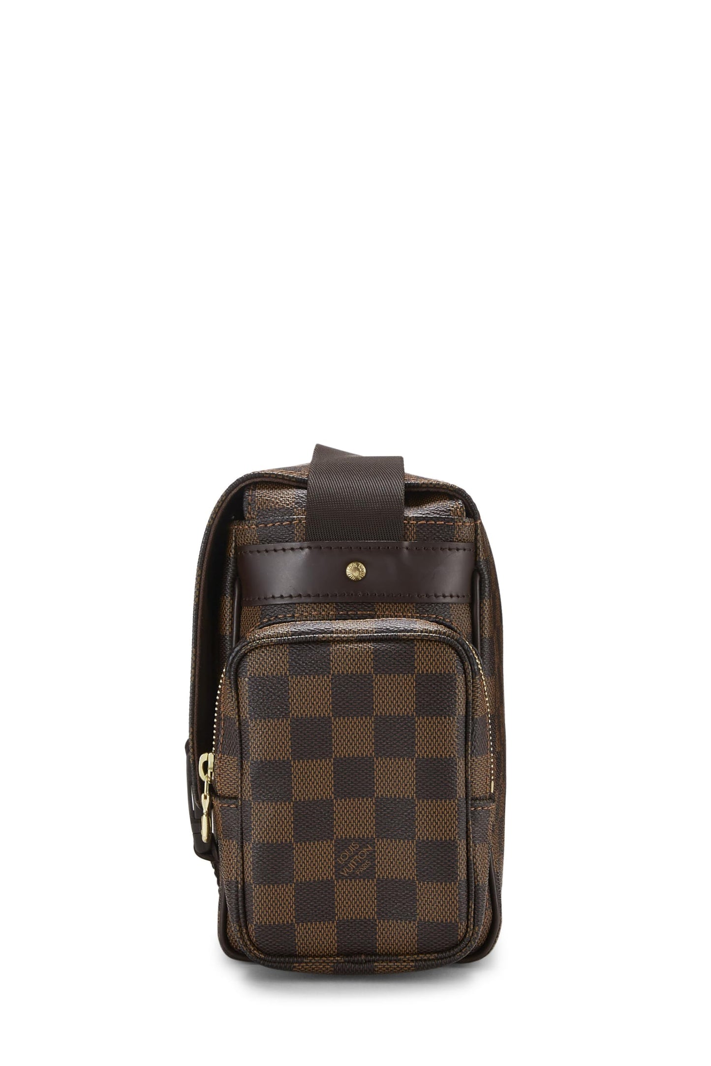 Louis Vuitton, sac messager Melville Damier Ebène d'occasion, marron