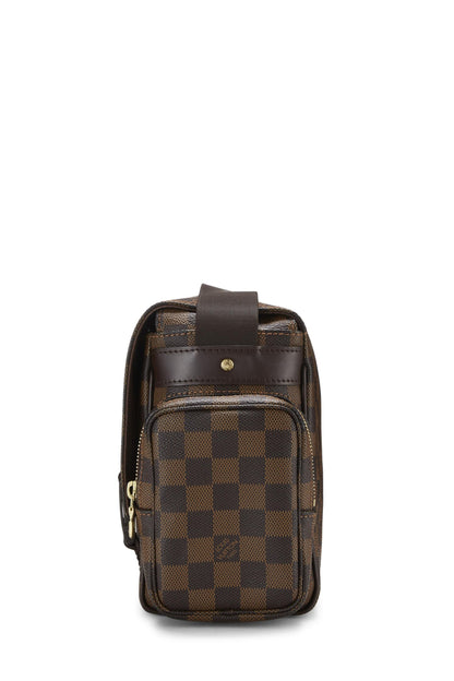 Louis Vuitton, Mensajero Damier Ebene Melville pre-amado, Marrón