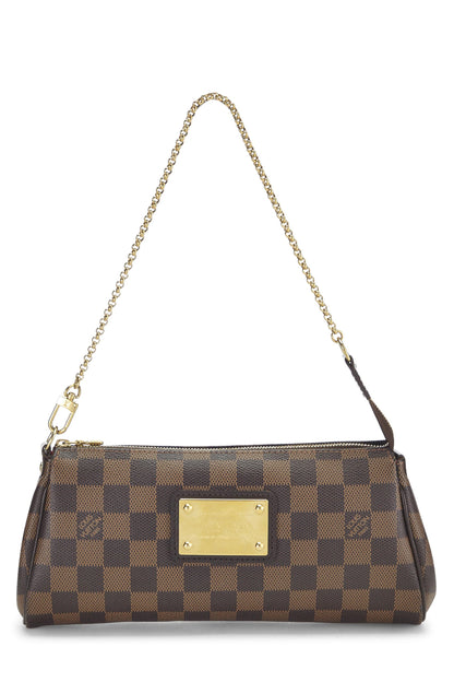 Louis Vuitton, Pre-Loved Damier Ebene Eva, Brown