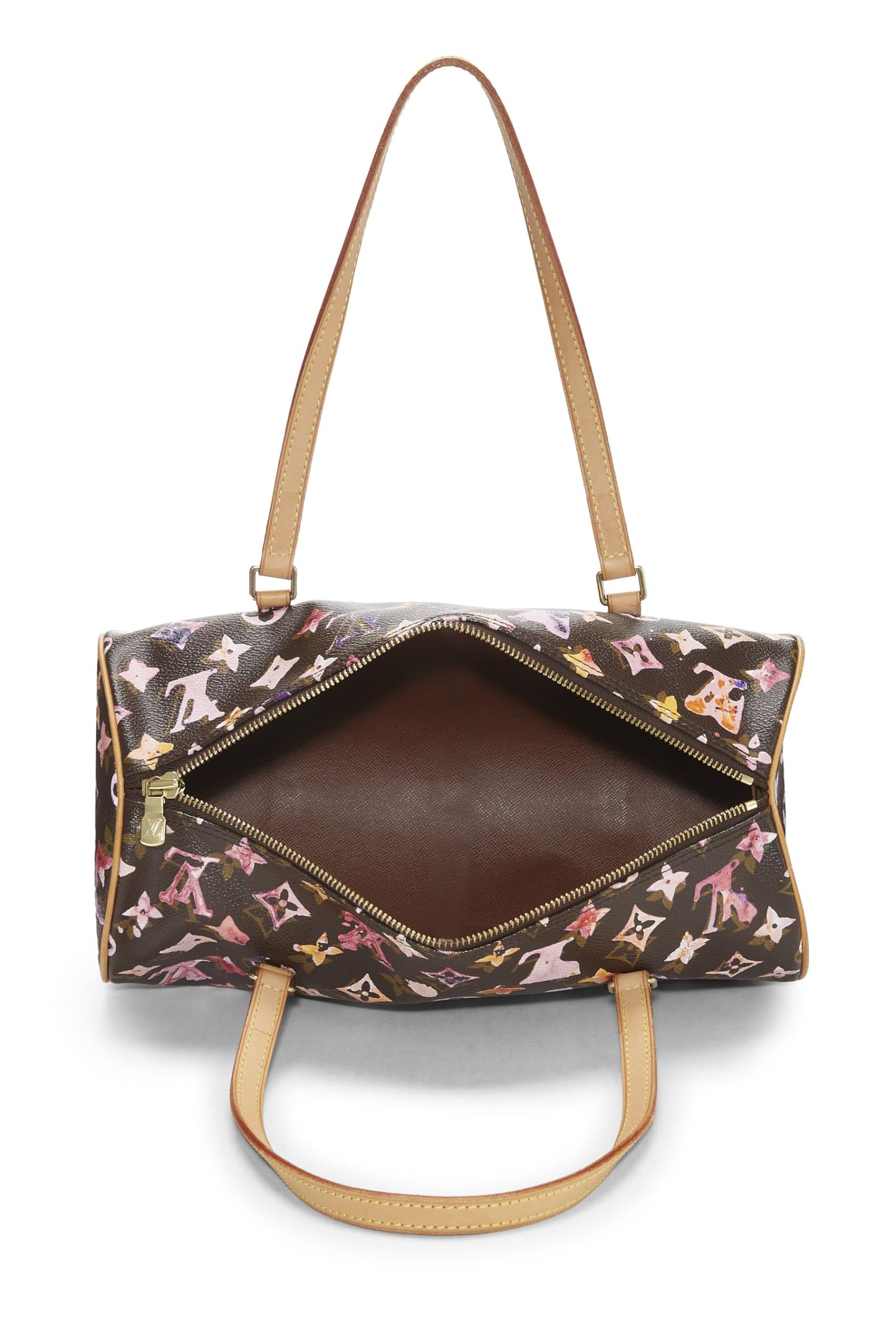 Louis Vuitton, Richard Prince x Louis Vuitton Monogram Aquarelle Papillon 30 d'occasion, Marron