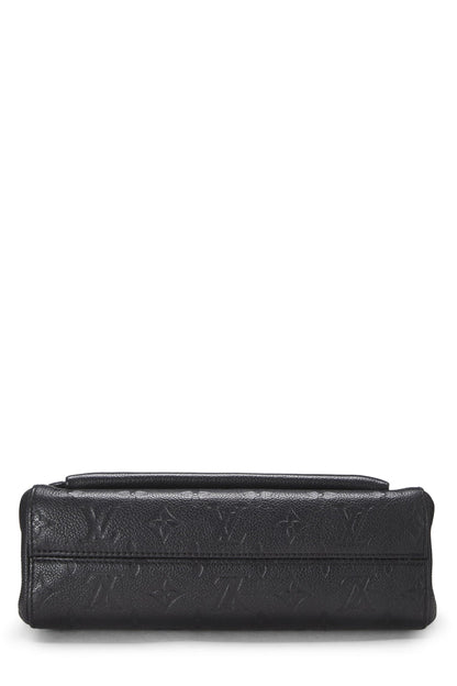 Louis Vuitton, Vavin PM NM en cuir noir Empreinte d'occasion, noir