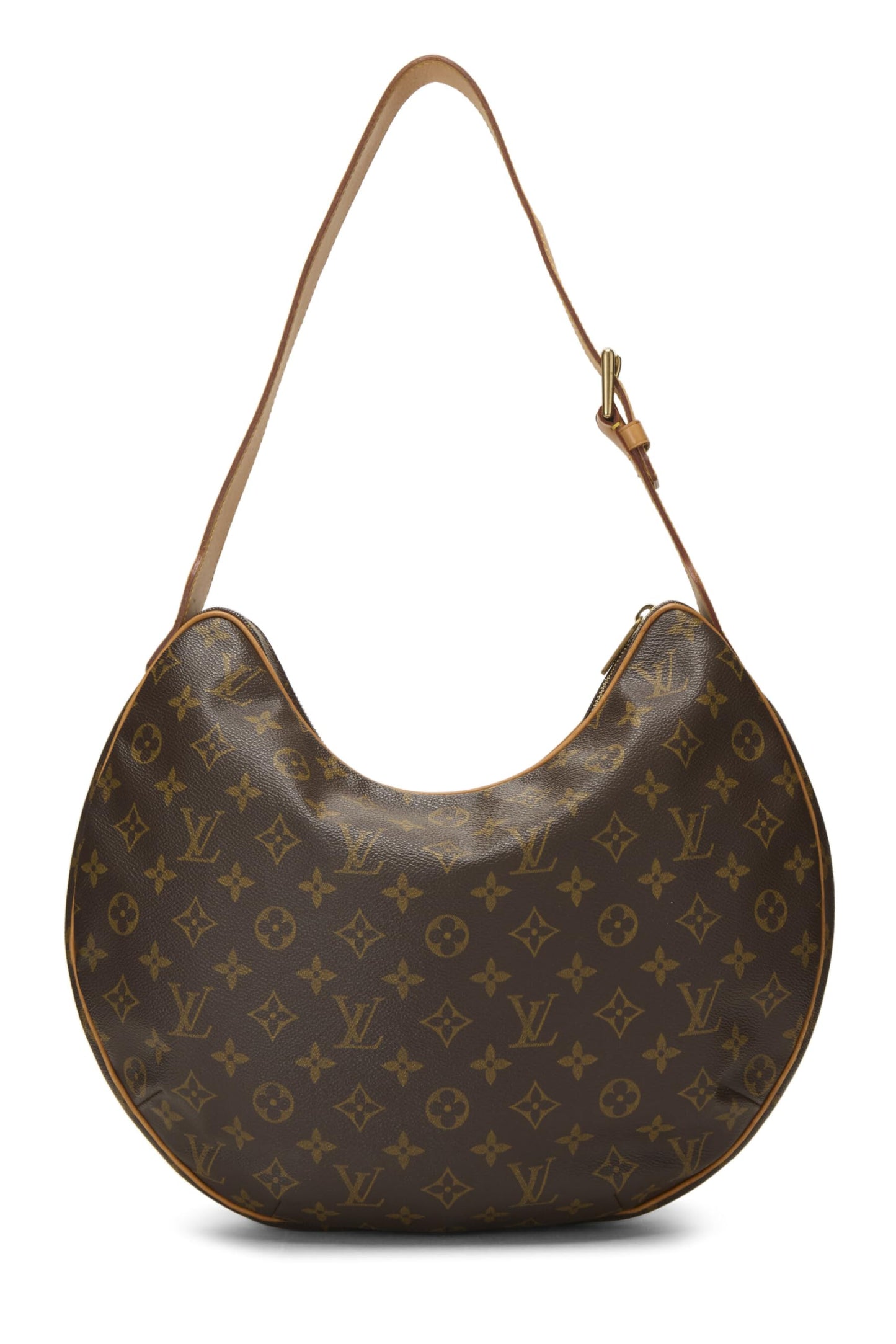 Louis Vuitton, Croissant GM en toile Monogram d'occasion, marron