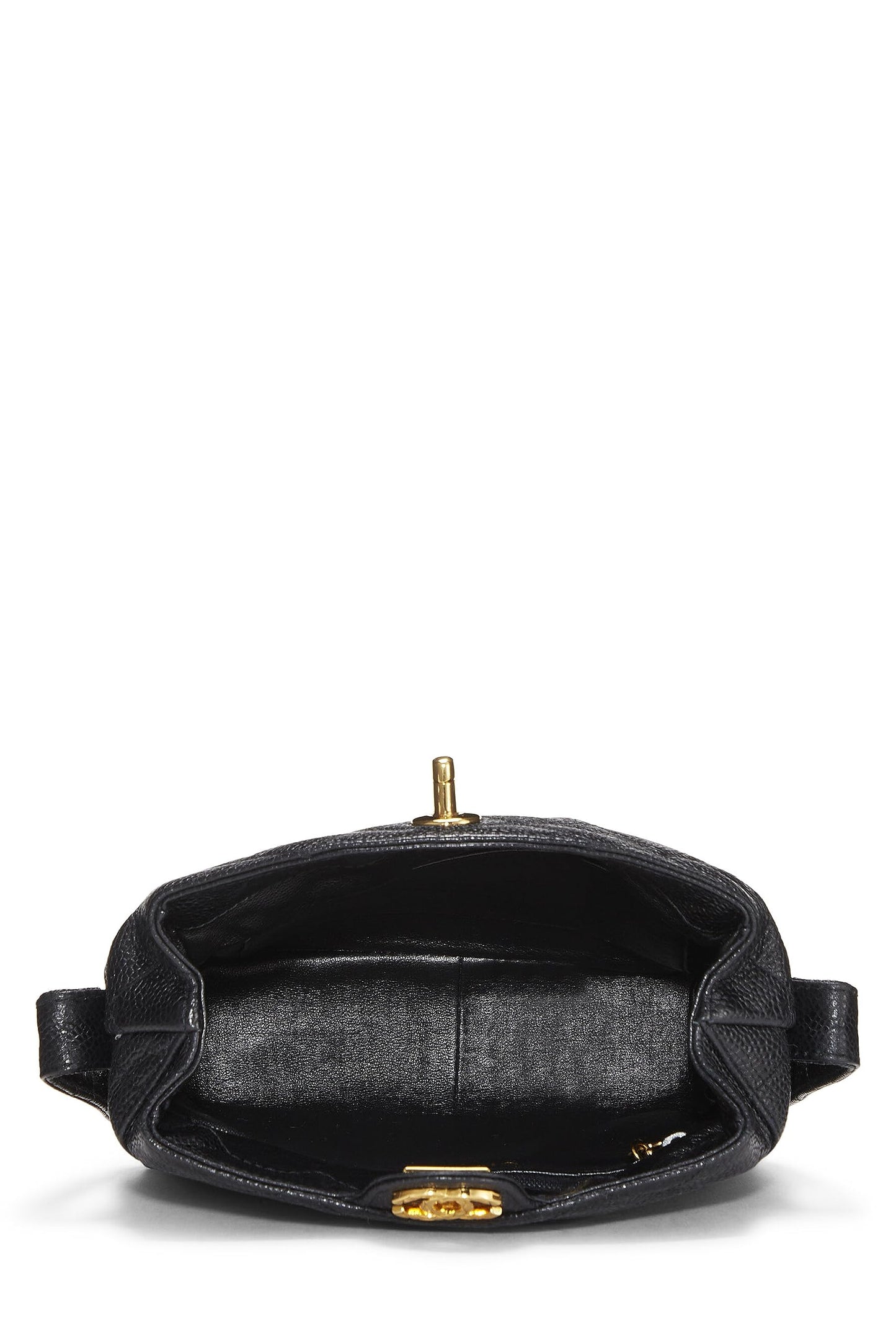 Chanel, Pre-Loved Black Caviar Shoulder Bag, Black