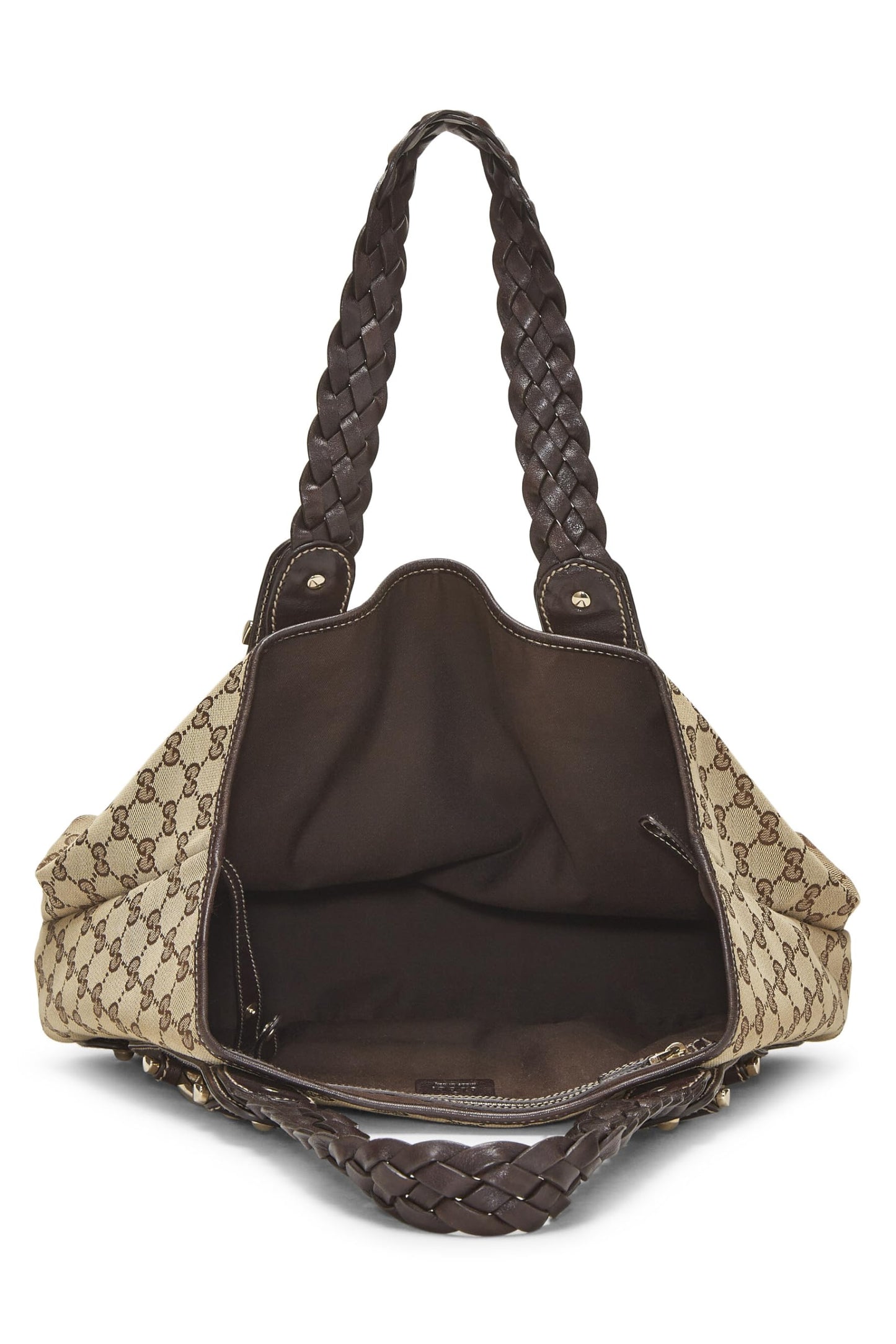 Gucci, sac fourre-tout Pelham en toile GG d'origine d'occasion, marron