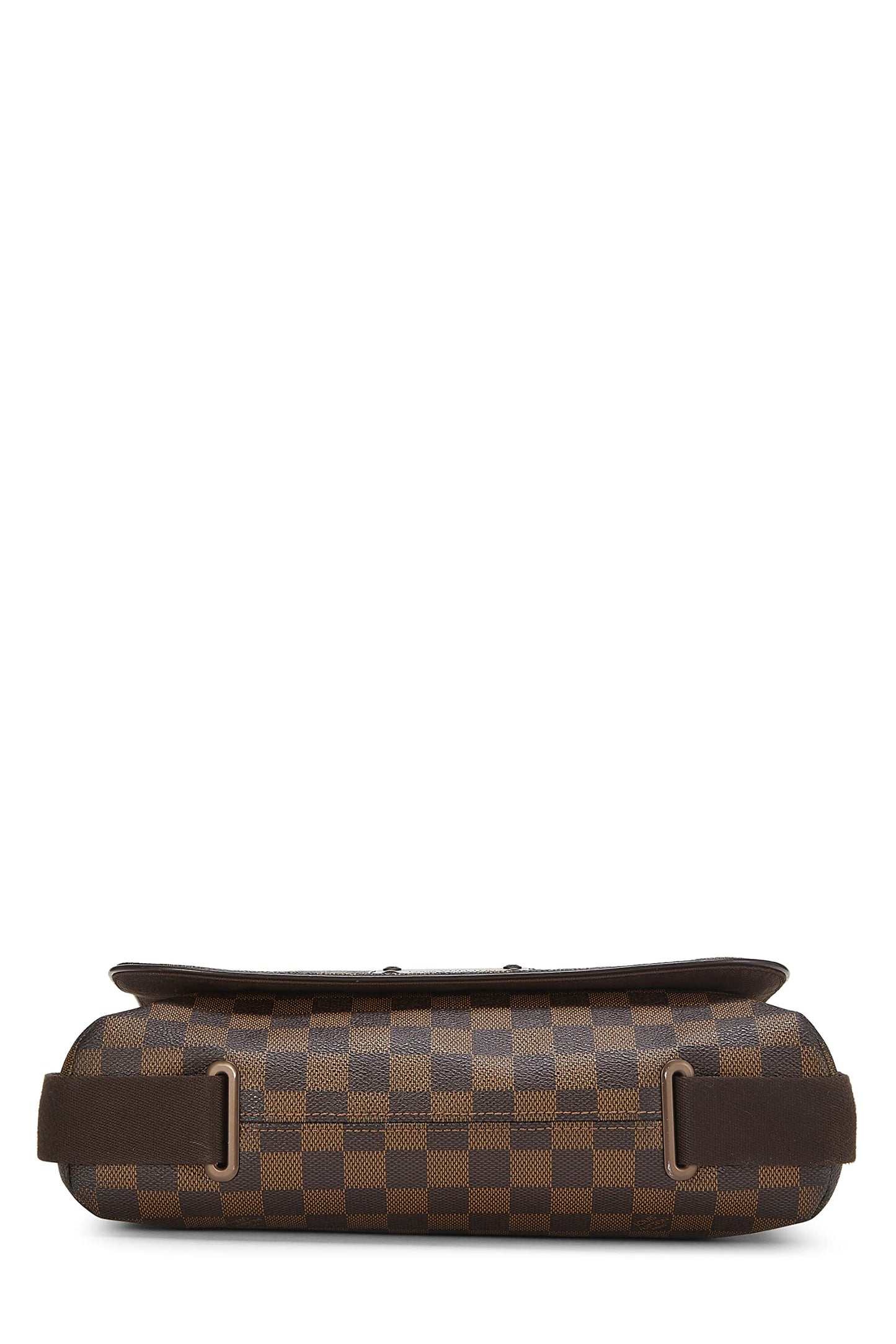 Louis Vuitton, Brooklyn MM Damier Ebène d'occasion, marron