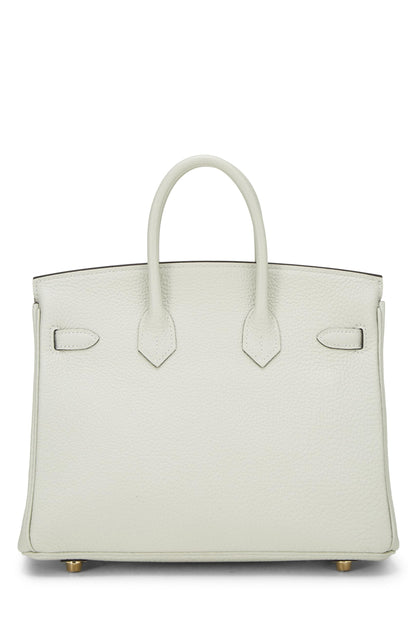 Hermès, sac Togo Birkin 25 Gris Neve d'occasion, Gris Neve