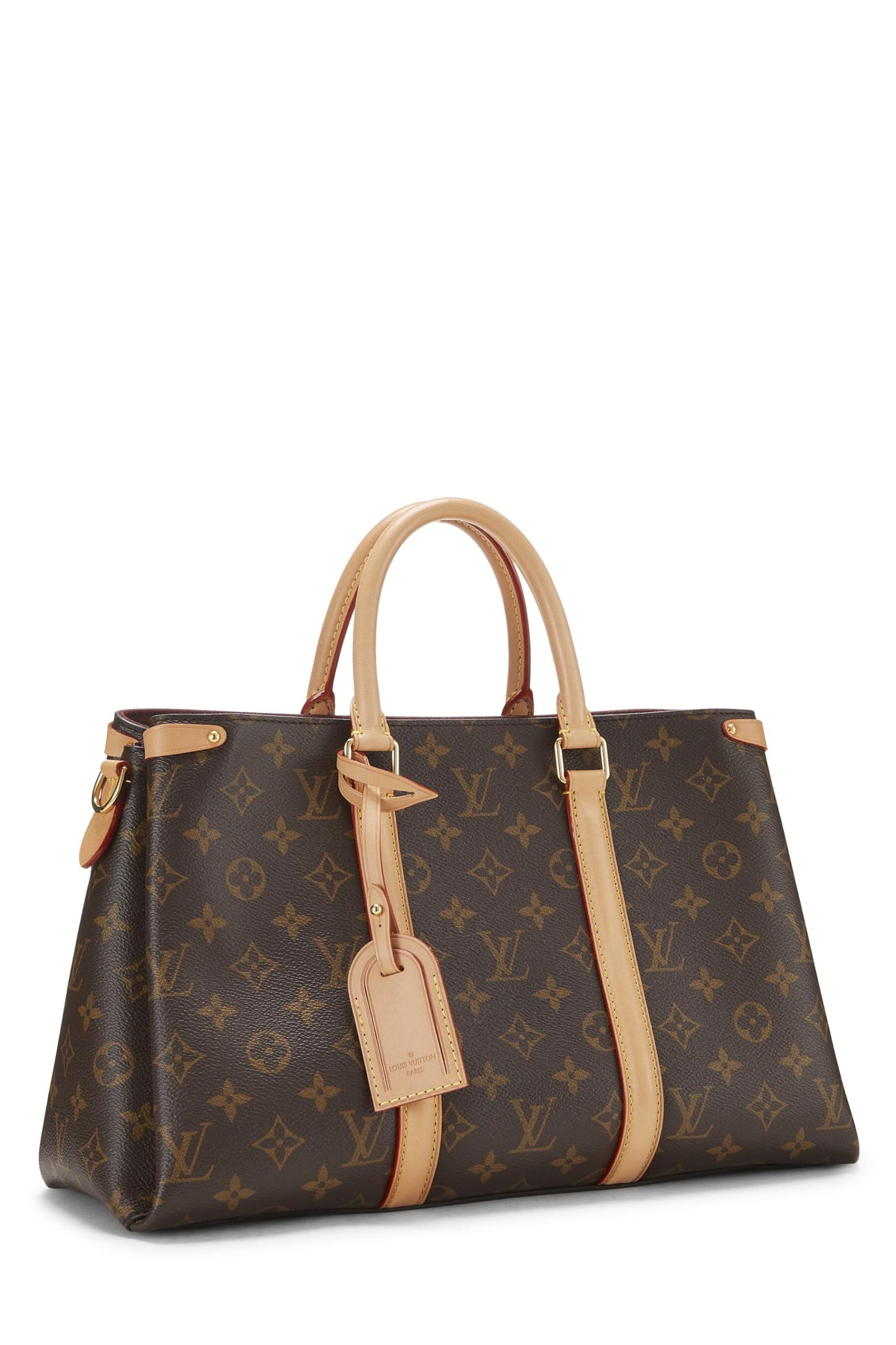 Louis Vuitton, Soufflot MM NM en toile Monogram d'occasion, marron