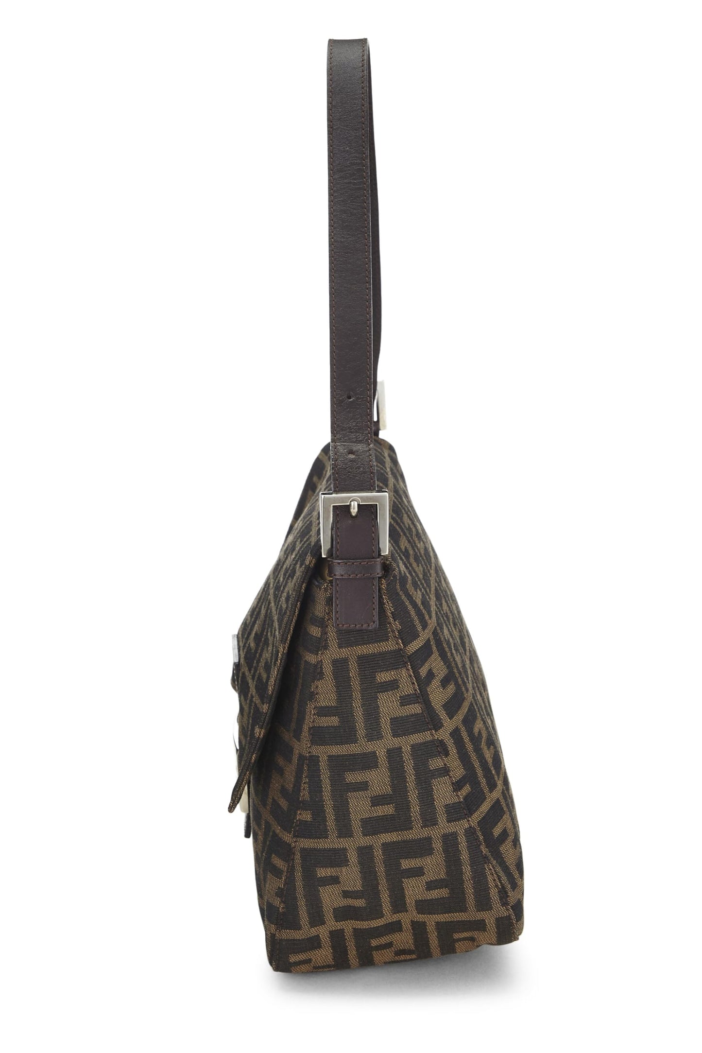 Fendi, Pre-Loved Brown Zucca Canvas Mama, Brown