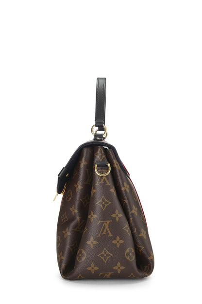 Louis Vuitton, Pre-Loved Monogram Canvas Striped Georges MM, Red