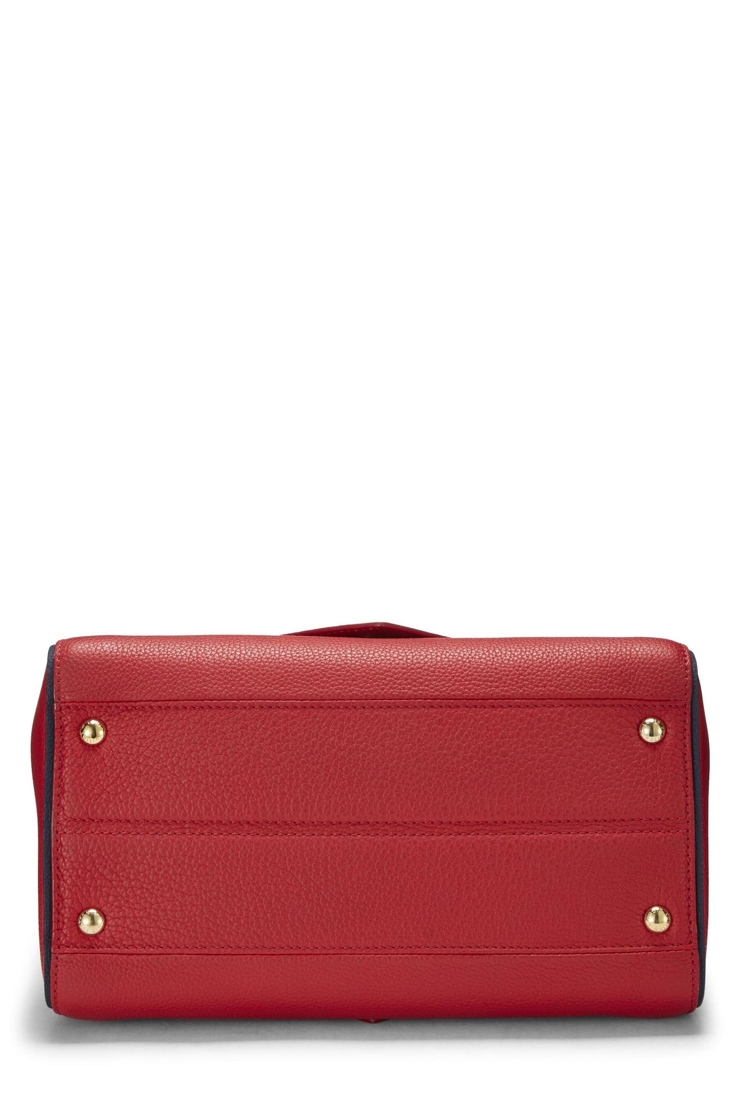 Louis Vuitton, sac Double V en cuir rouge d'occasion, rouge