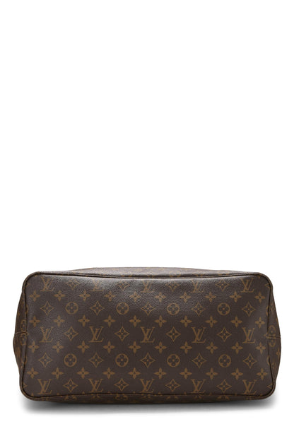 Louis Vuitton, Neverfull GM NM de lona con monograma de frambuesa pre-amado, rosa