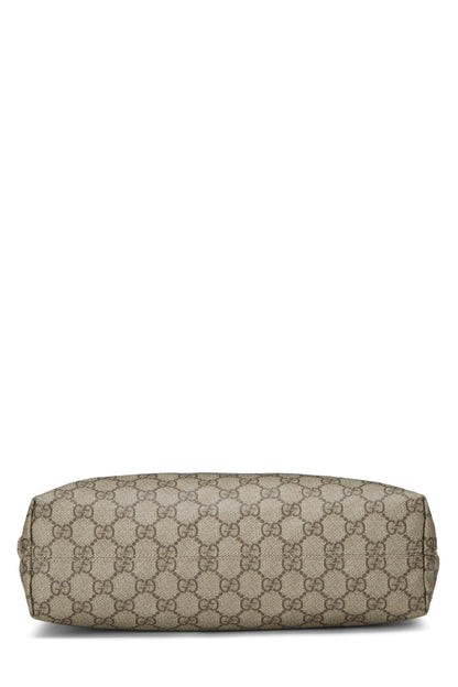 Gucci, sac fourre-tout en toile GG Supreme Original d'occasion, petit, marron