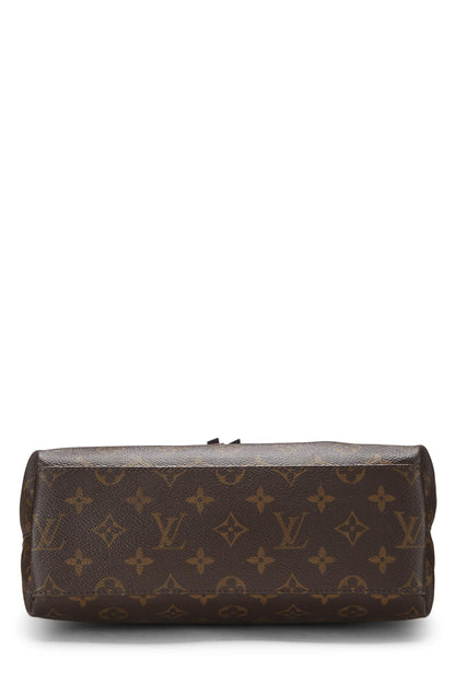 Louis Vuitton, Besace Tuileries en toile Monogram et cuir multicolore d'occasion, vert