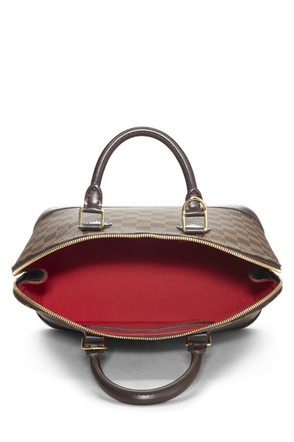 Louis Vuitton, Alma PM Damier Ebène d'occasion, marron