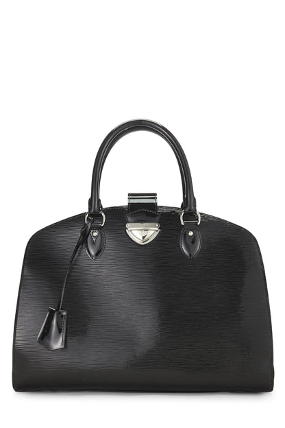 Louis Vuitton, Epi Pont-Neuf GM eléctrico negro usado, Negro