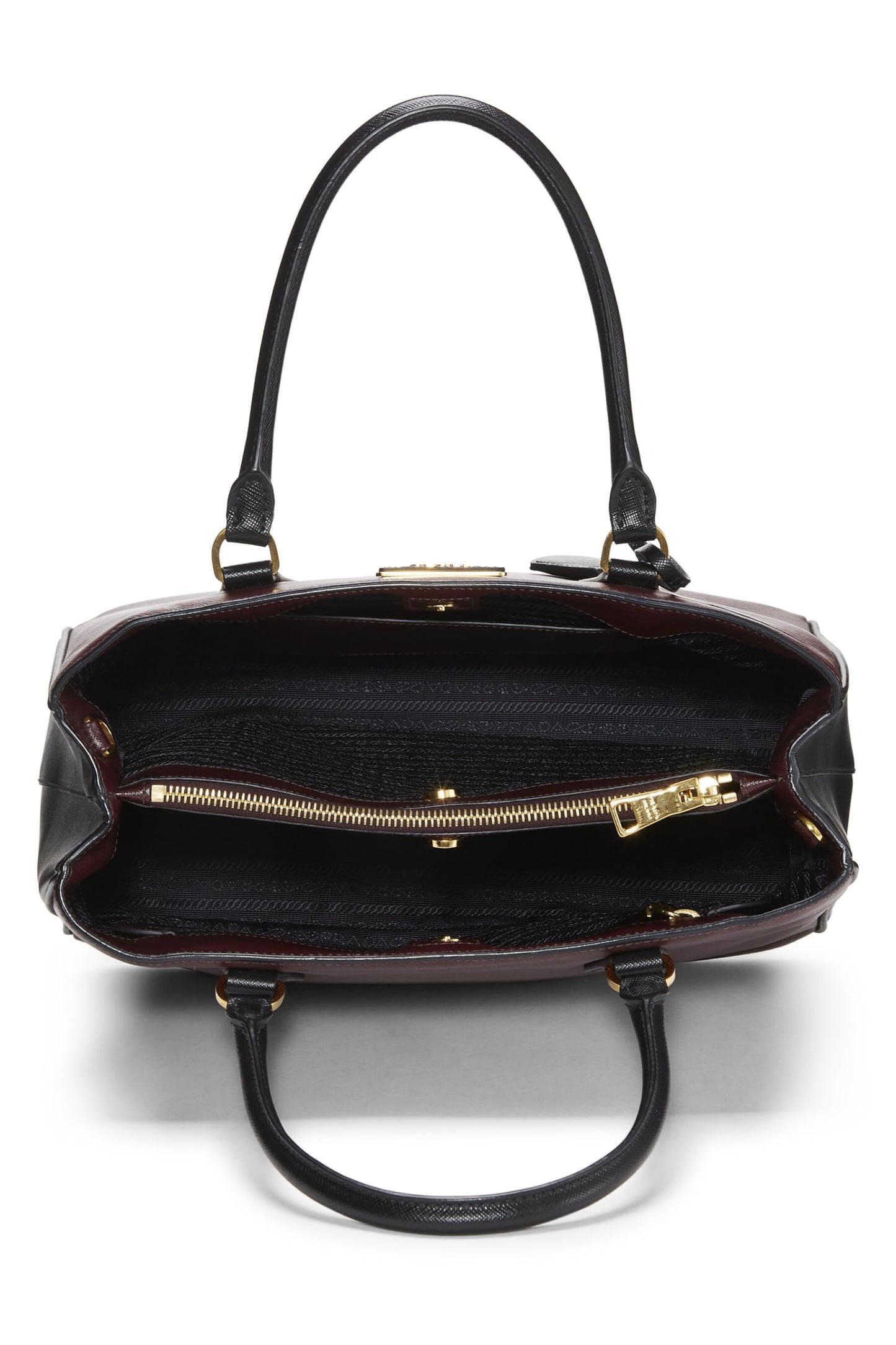 Prada, sac fourre-tout Executive Medium multicolore Saffiano d'occasion, multicolore