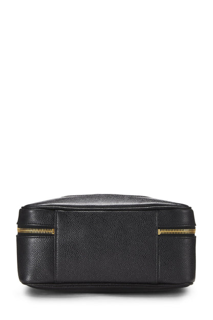 Chanel, Pre-Loved Black Caviar Lunch Box Vanity, Black