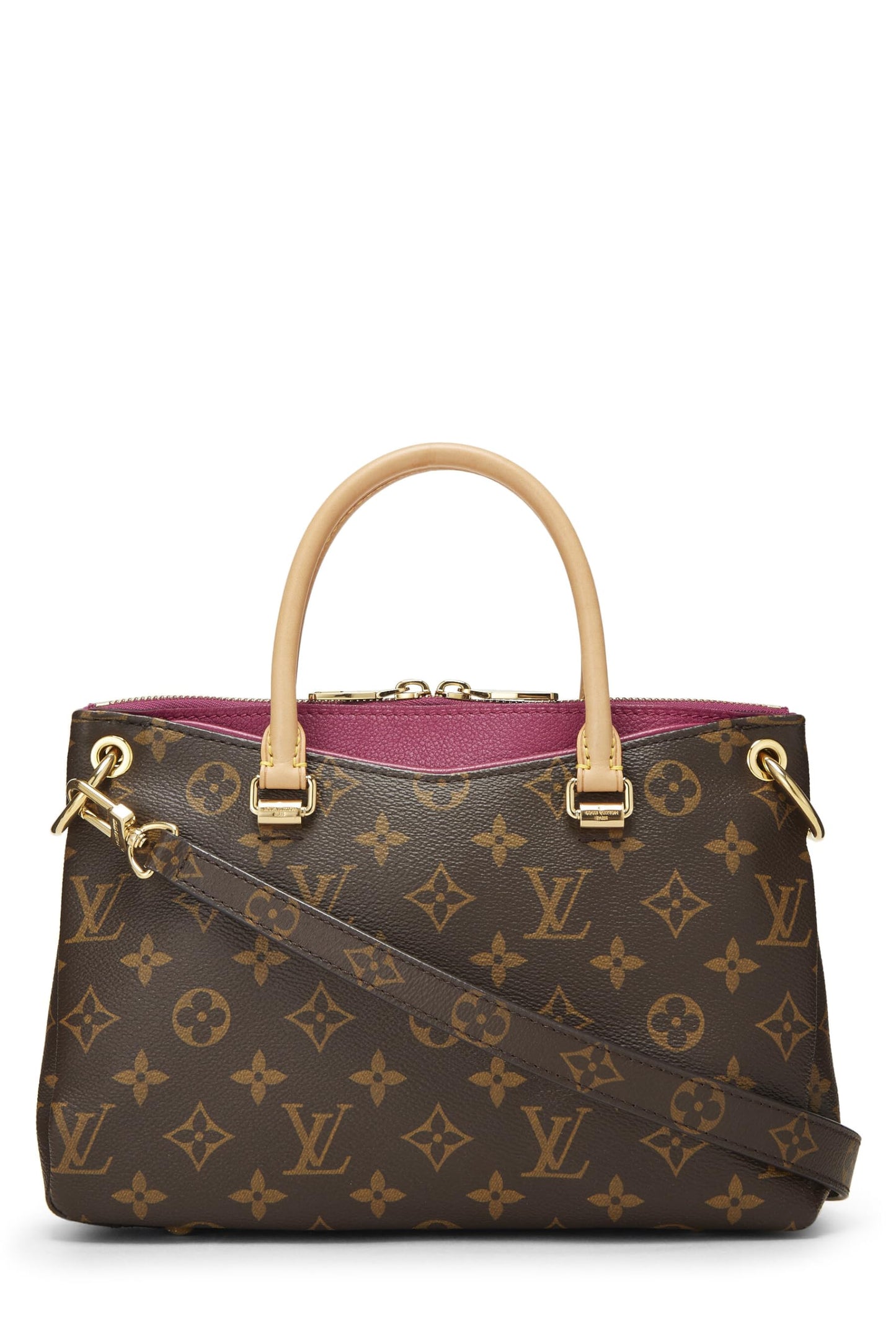 Louis Vuitton, Pallas BB en toile monogram violette d'occasion, violet