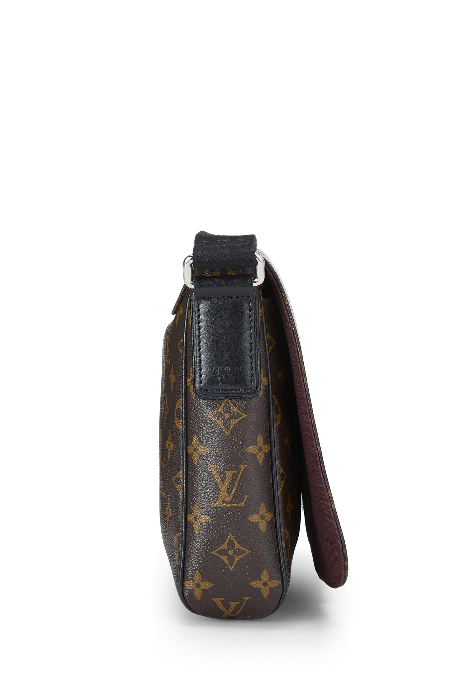 Louis Vuitton, Pre-Loved Monogram Canvas Macassar District PM, Black