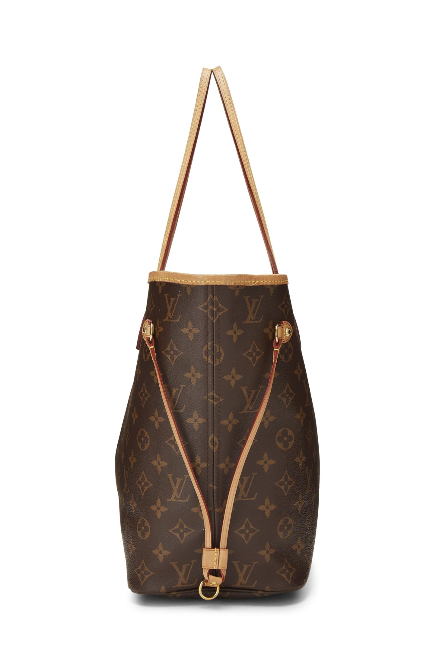 Louis Vuitton, Neo Neverfull MM en toile monogram rouge d'occasion, rouge