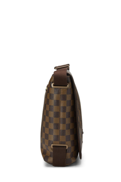 Louis Vuitton, Brooklyn MM Damier Ebène d'occasion, marron