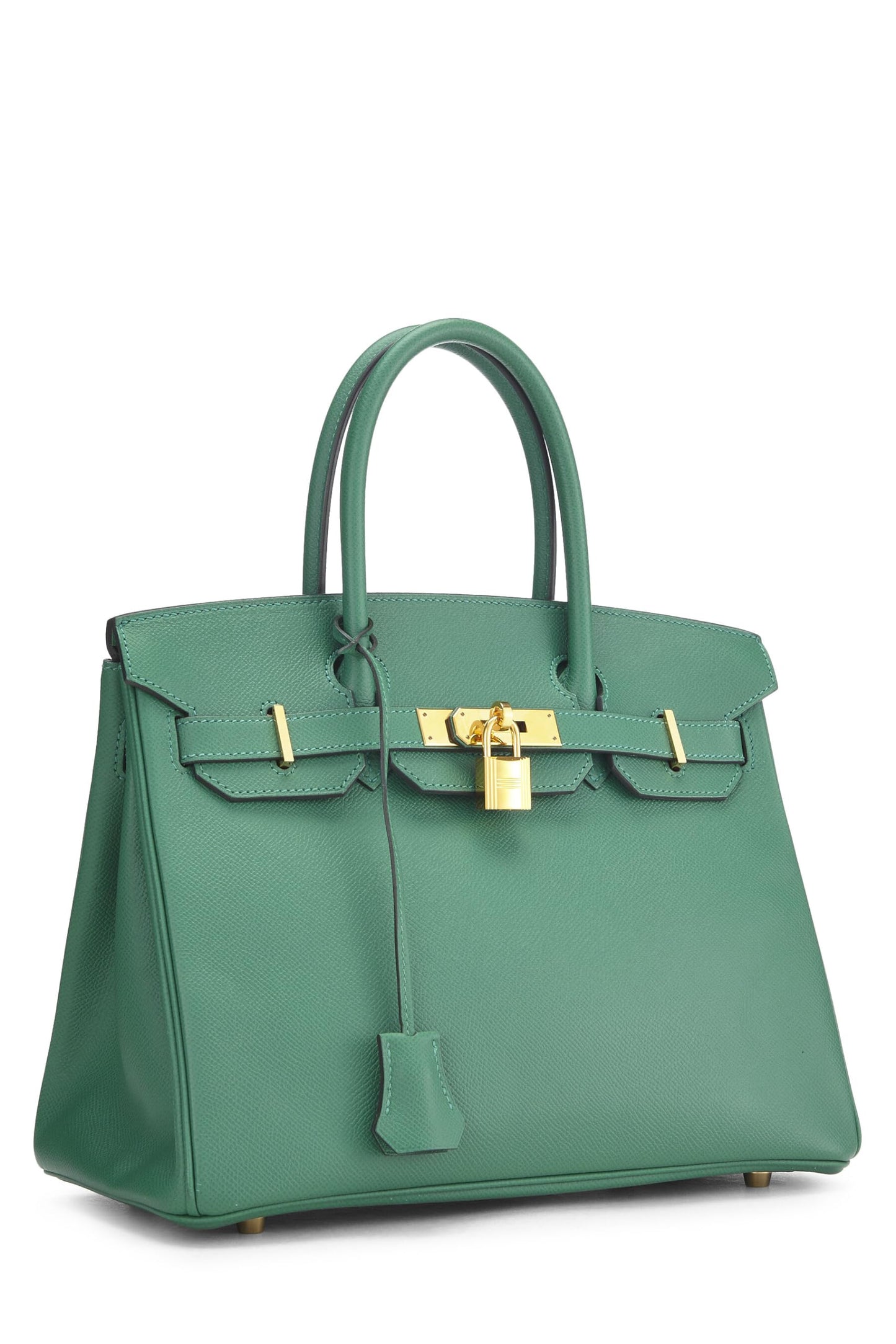 Hermès, Birkin Epsom 30 Vert Vertigo d'occasion, Vert Vertigo