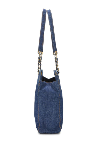 Chanel, Pre-Loved Blue Denim Timeless 'CC' Tote, Blue