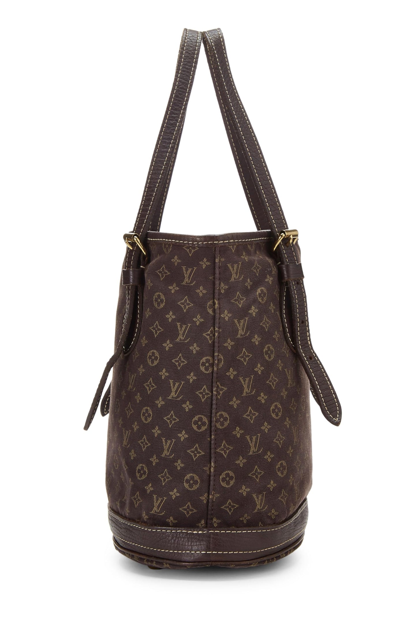 Louis Vuitton, Pre-Loved Brown Monogram Mini Lin Bucket PM, Brown