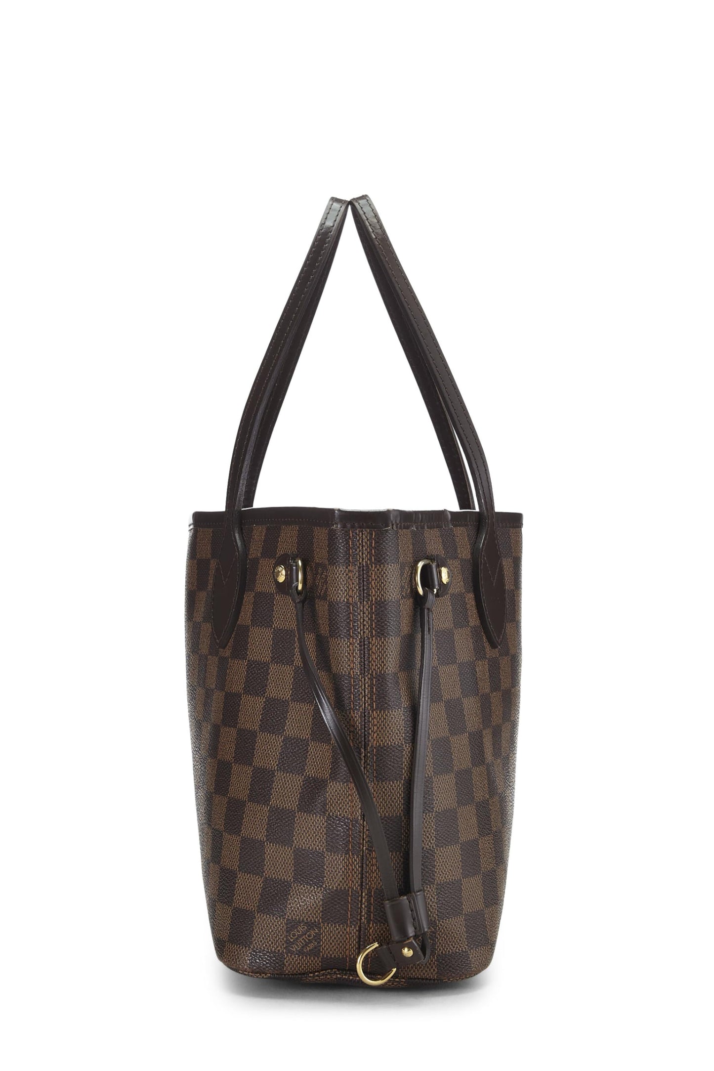 Louis Vuitton, Damier Ebene Neverfull PM d'occasion, marron