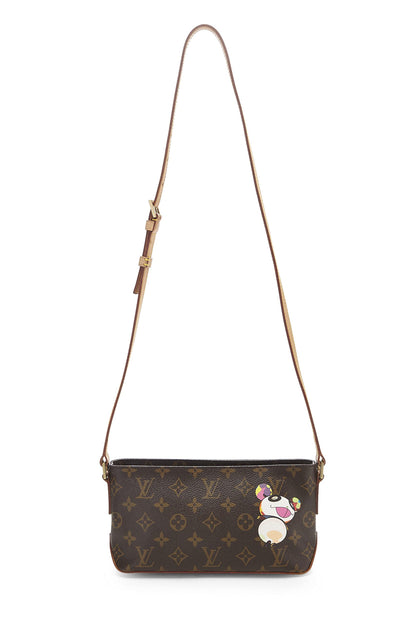 Louis Vuitton, Takashi Murakami x Louis Vuitton Monogram Canvas Panda Trotteur, Marron