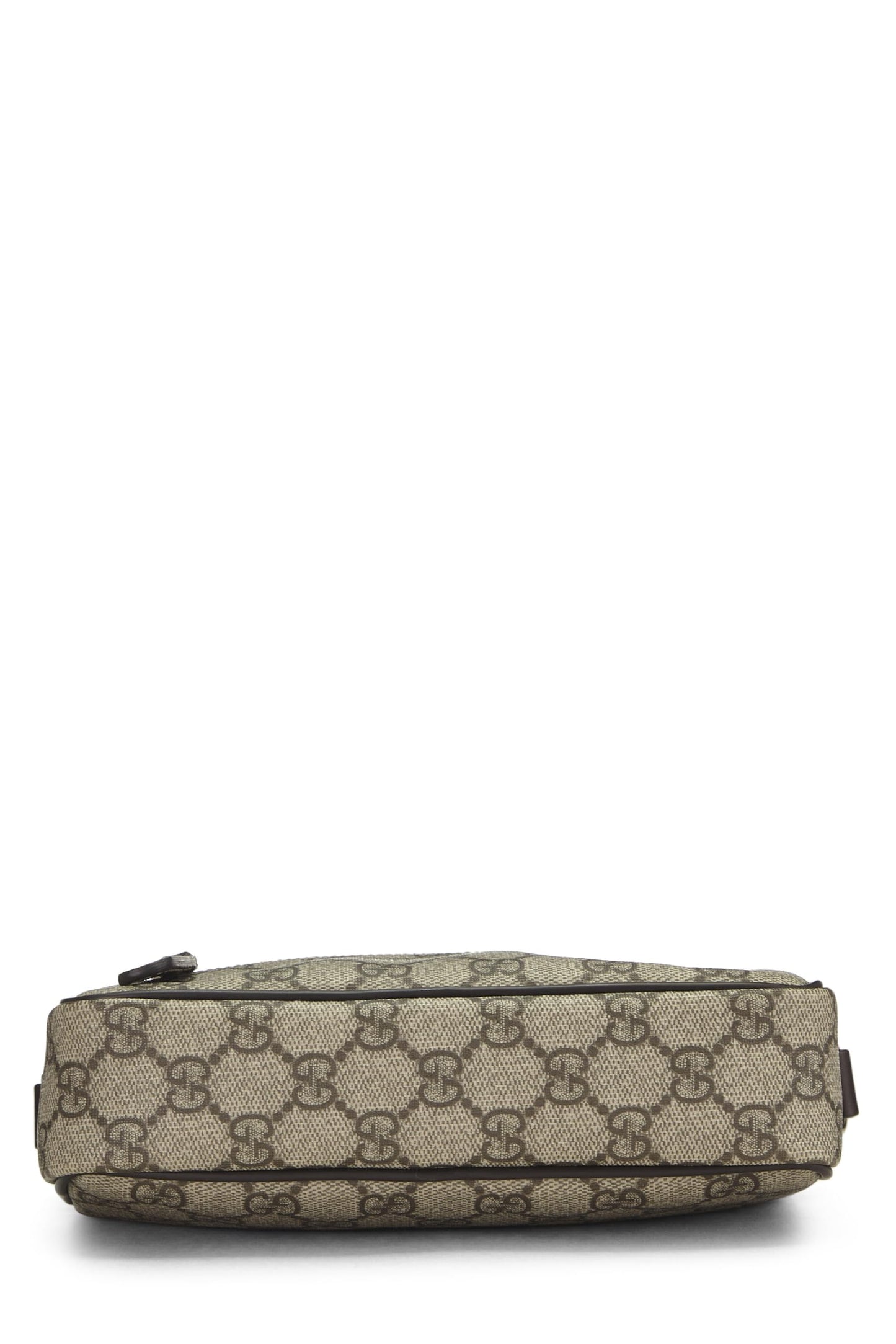 Gucci, sac photo en toile marron GG Supreme d'occasion, marron