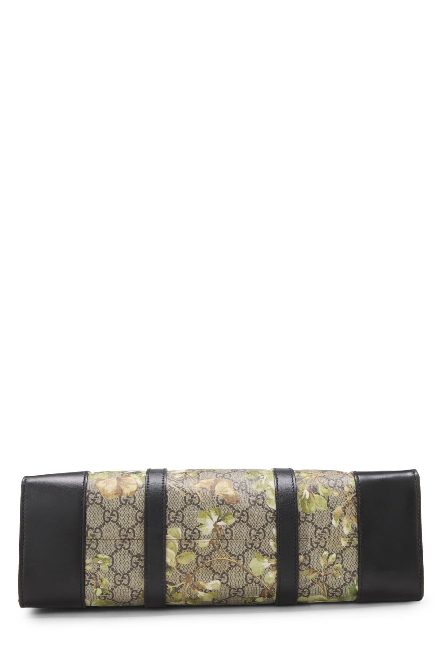 Gucci, grand sac fourre-tout Blooms en toile enduite Suprême GG vert d'occasion, vert