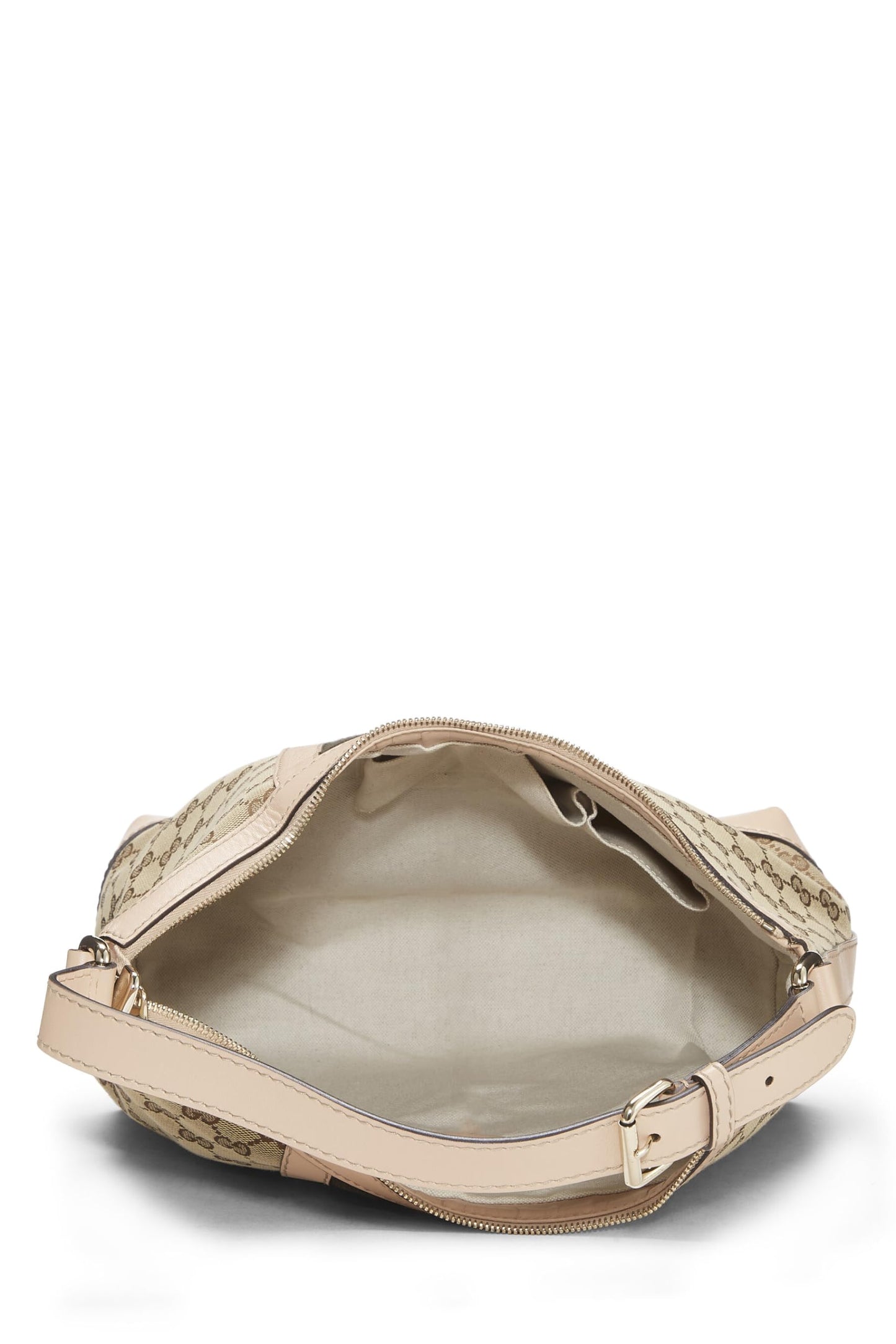 Gucci, sac hobo en toile GG rose d'occasion, rose