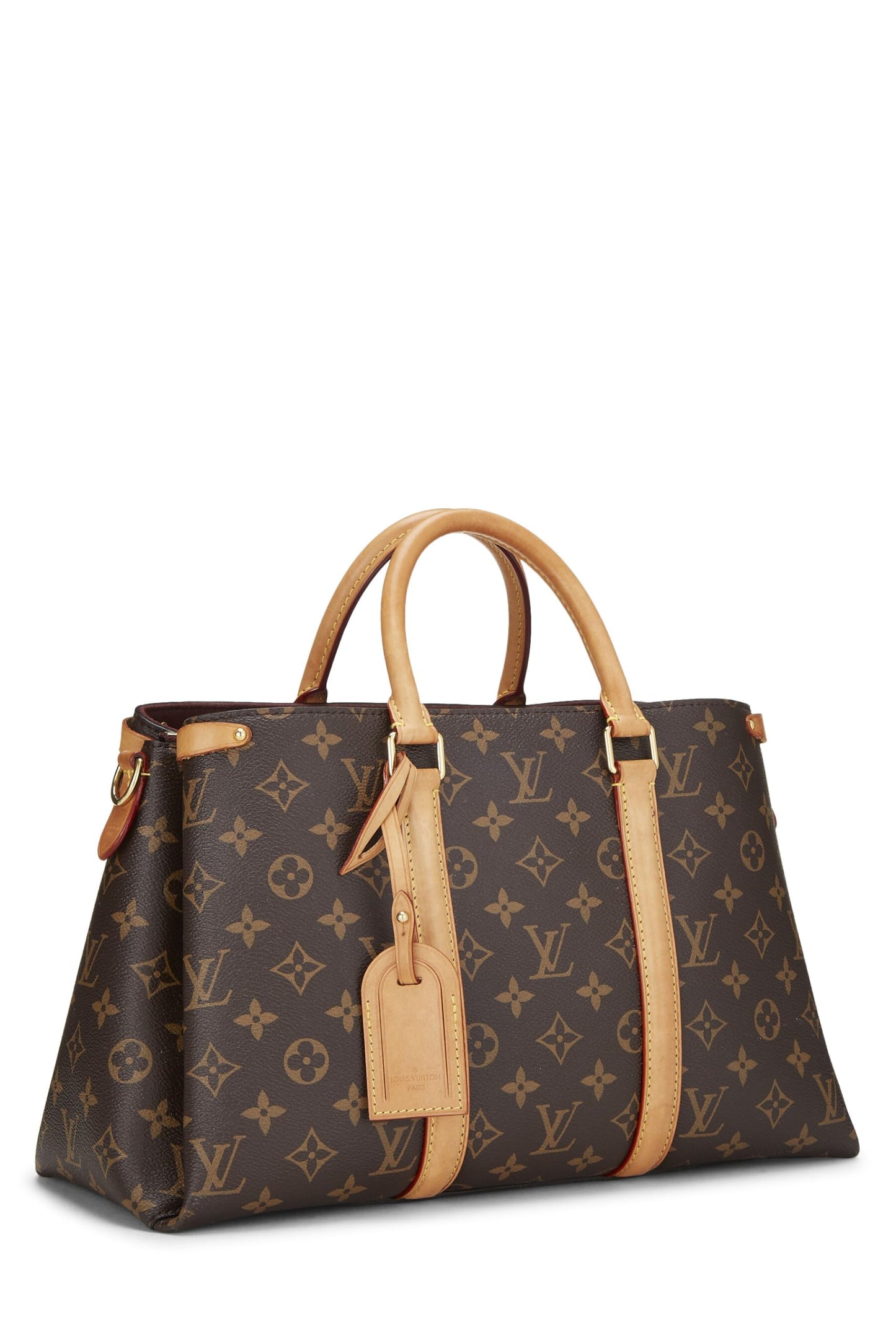 Louis Vuitton, Soufflot MM NM en toile Monogram d'occasion, marron