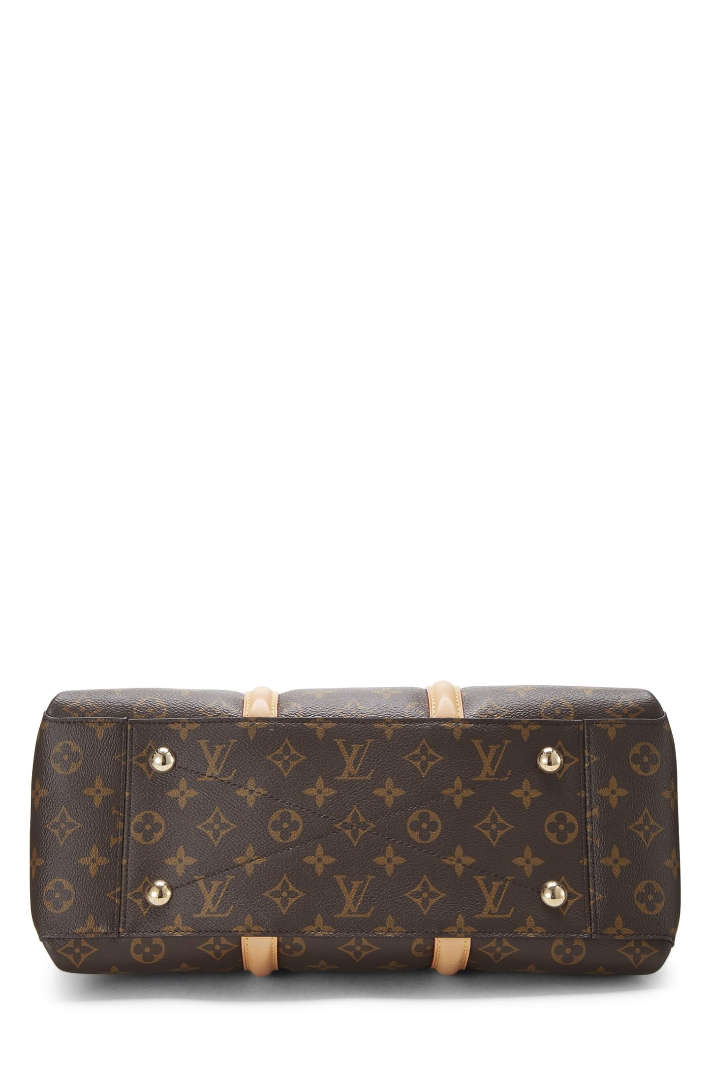 Louis Vuitton, Soufflot MM NM en toile Monogram d'occasion, marron