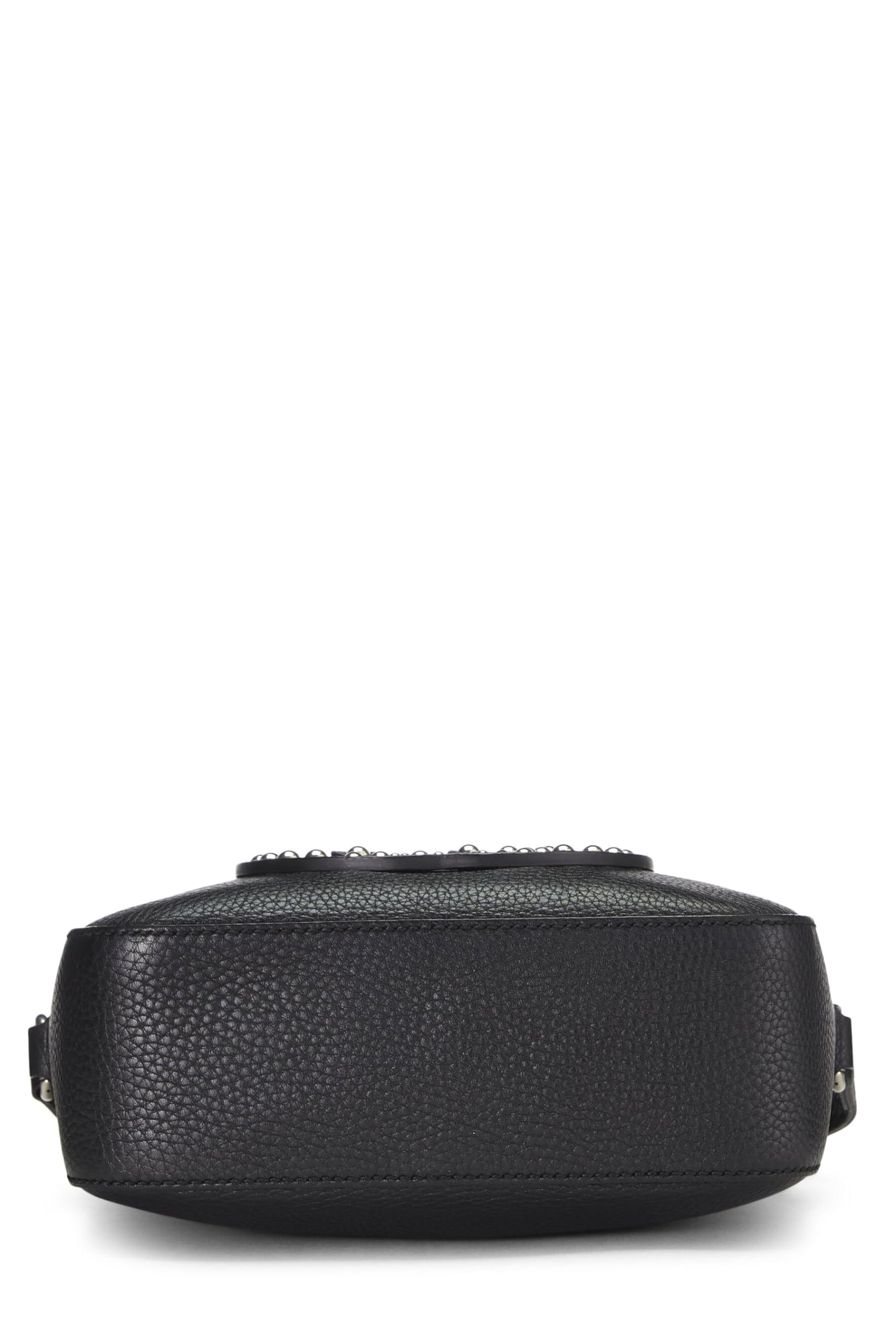 Gucci, Pre-Loved Black Grained Leather Studded Soho Disco, Black