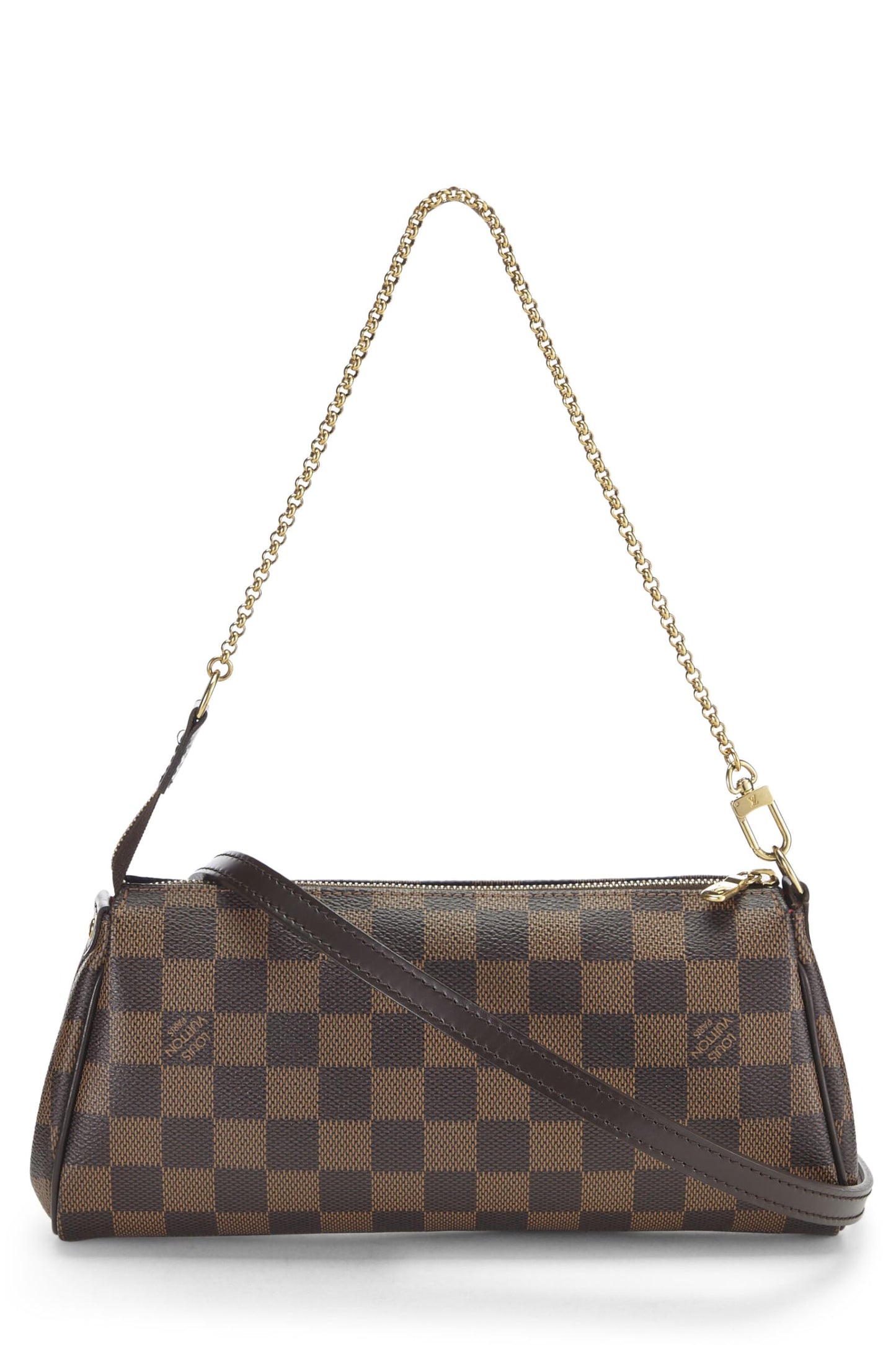 Louis Vuitton, Damier Ebene Eva d'occasion, marron