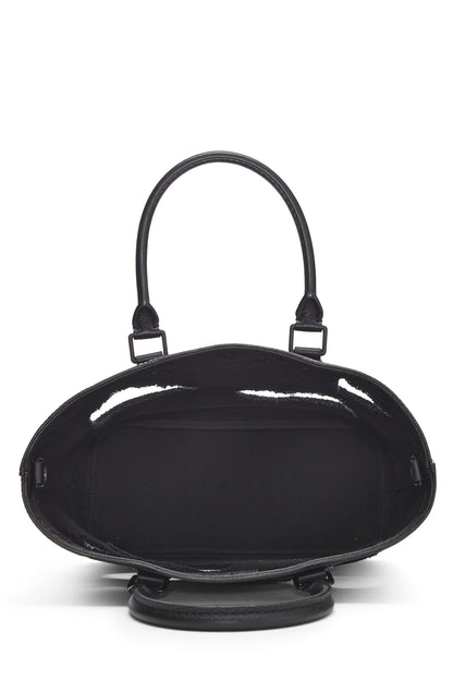 Louis Vuitton, Sac Empreinte Monogram Noir Pré-Aimé Comme des Garçons x Louis Vuitton avec Trous PM, Noir