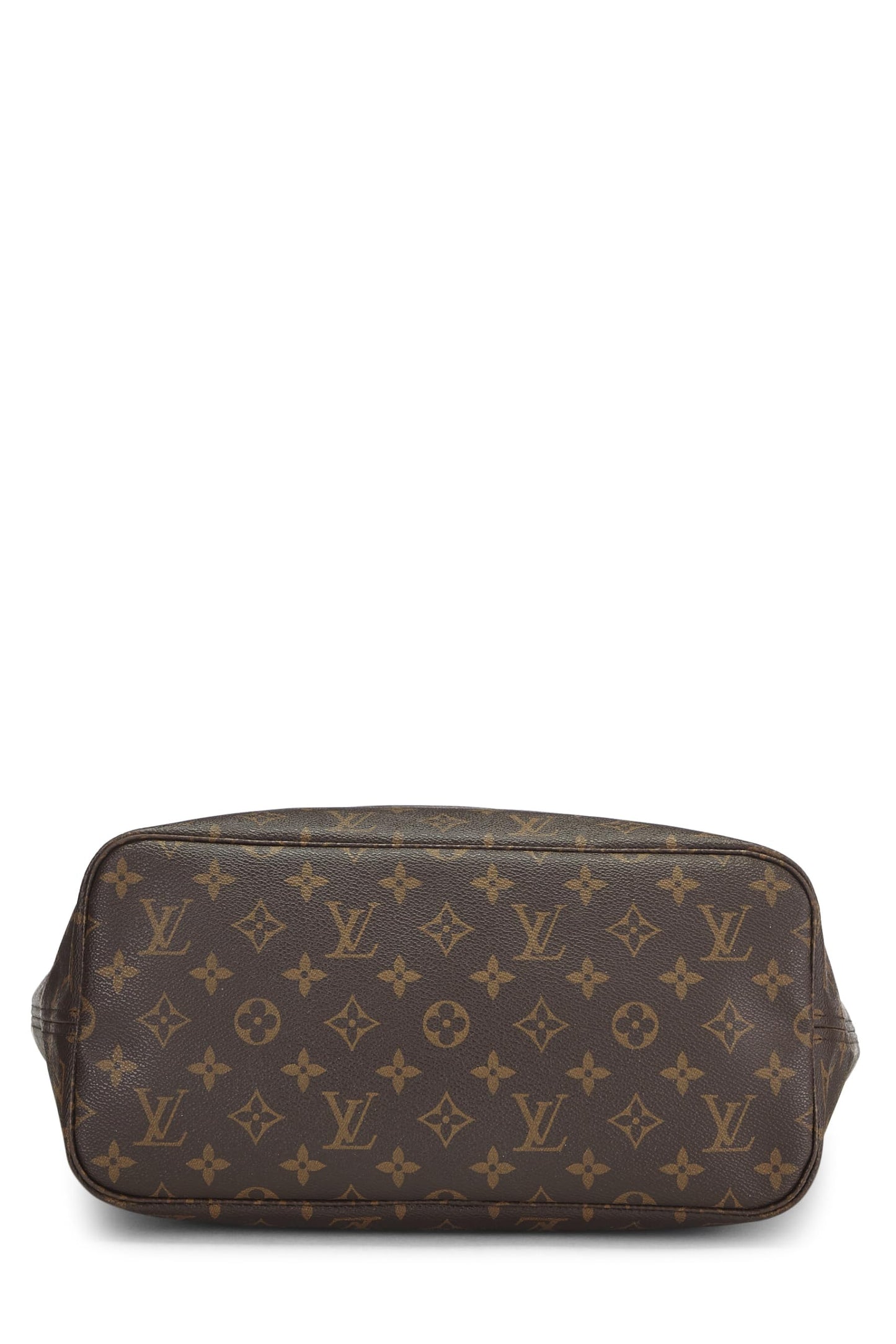 Louis Vuitton, Pre-Loved Red Monogram Canvas Neverfull MM, Red