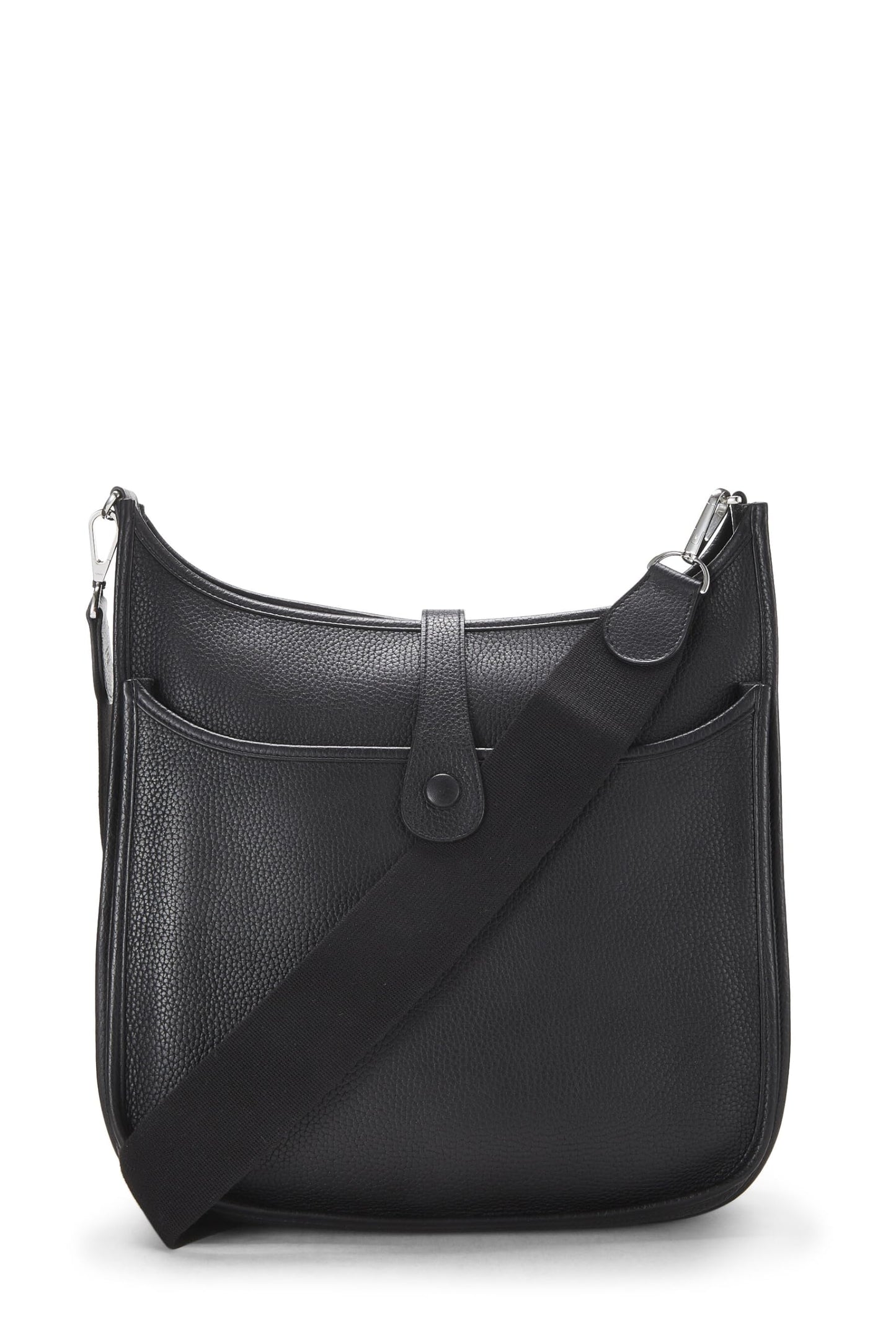 Hermès, Pre-Loved Negro Clemence Evelyne III GM, Negro