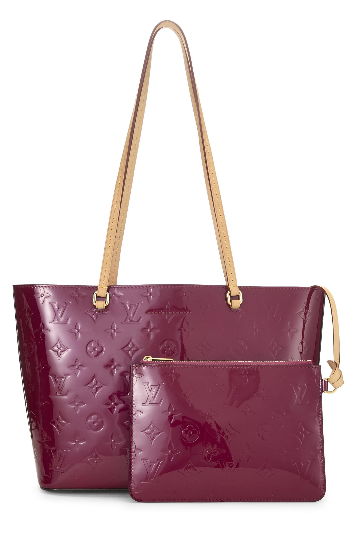 Louis Vuitton, Pré-Aimé Pomme D'Amour Vernis Long Beach PM, Violet