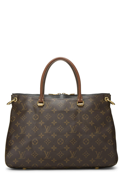 Louis Vuitton, Pallas en toile monogram noire d'occasion, noir