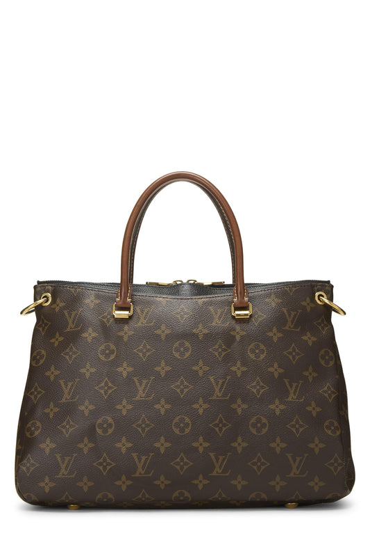 Louis Vuitton, Pre-Loved Black Monogram Canvas Pallas, Black