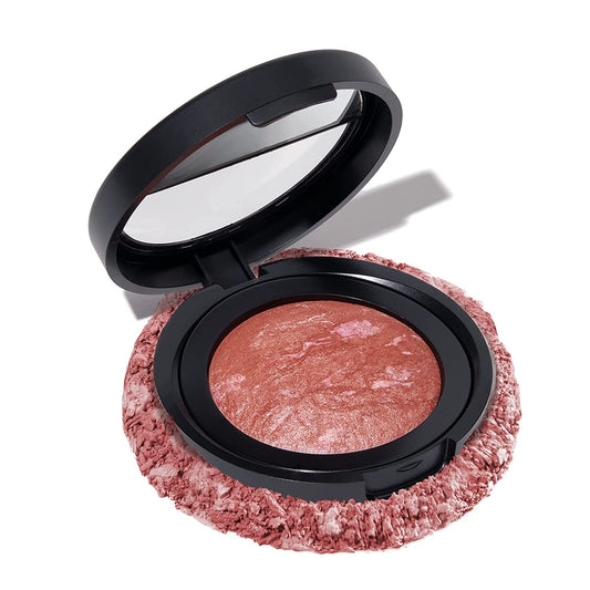 LAURA GELLER NEW YORK Baked Blush-n-Brighten Fard à joues marbré - Pamplemousse rose Fini satiné léger et crémeux