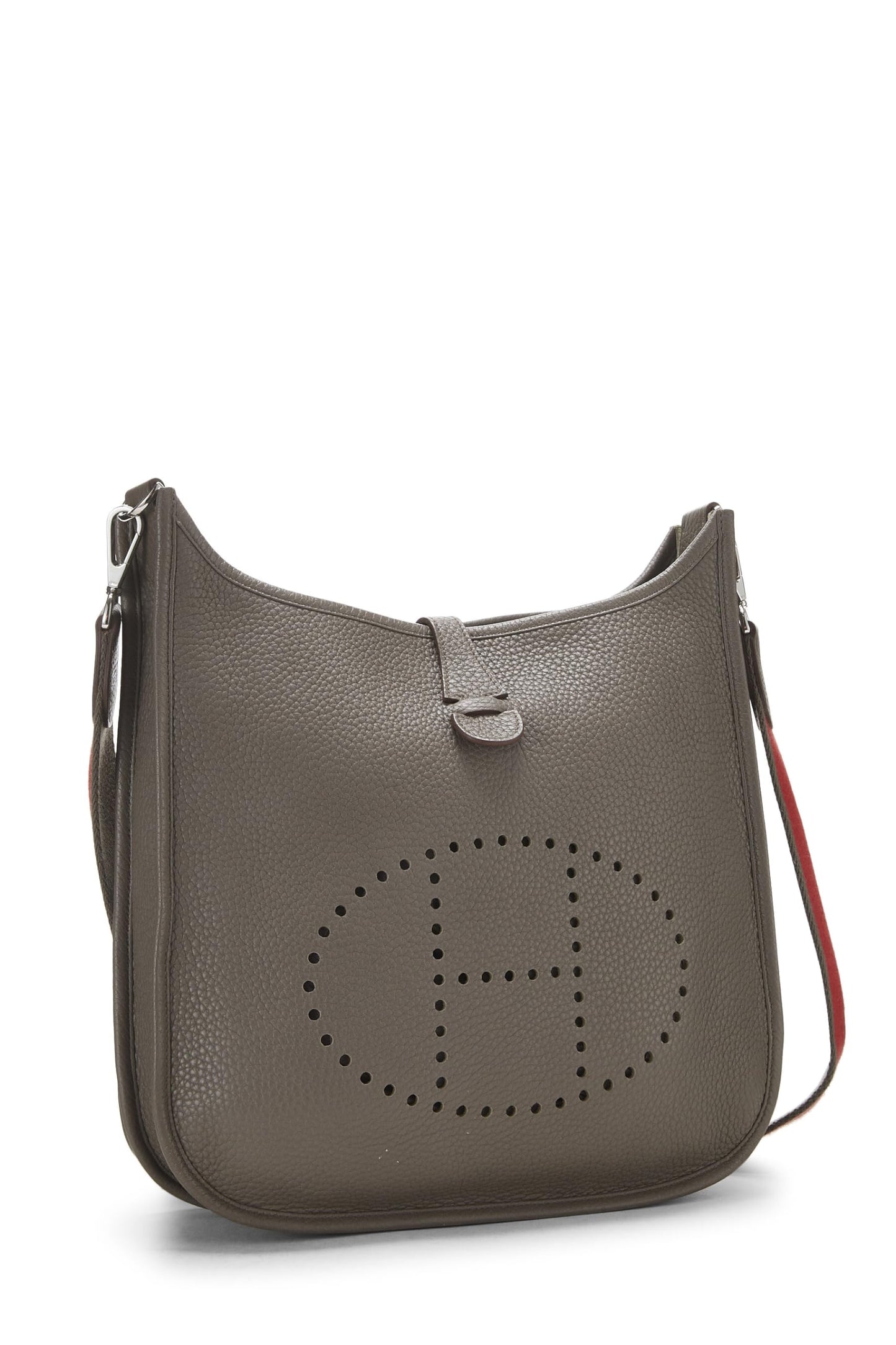 Hermès, Clémence Evelyne III Amazone PM Taupe Gris d'occasion, Gris